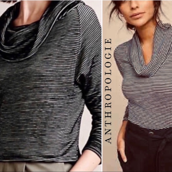 Anthropologie Sweaters - 🌼 5 for $30 Anthropologie French Rib Cowl Neck Sweater